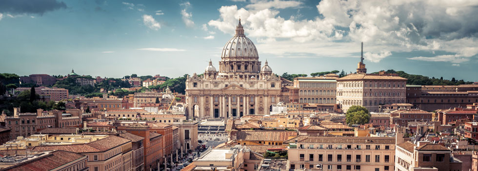 Attendees were treated to a private tour of St. Peter's Basilica.